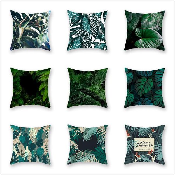 selling pillow cover tropical green plants luxury printing square zippered sham personalized pillowcase wholesale case
selling pillow cover tropical green plants luxury printing square zippered sham personalized pillowcase wholesale case