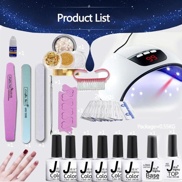 manicure set acrylic nail kit with 54w lamp choose gel polish art machine all for kits
manicure set acrylic nail kit with 54w lamp choose gel polish art machine all for kits