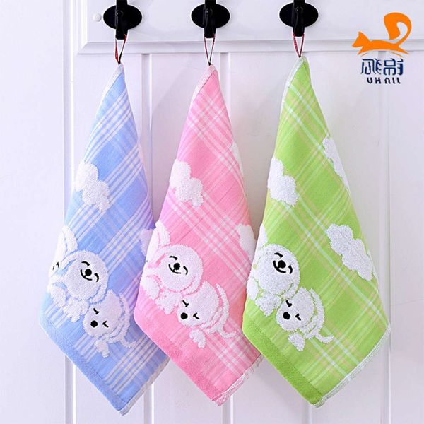 handkerchief double jacquard dog cartoon children's handkerchief small square baby face towel * 30, White
handkerchief double jacquard dog cartoon children's handkerchief small square baby face towel * 30, White