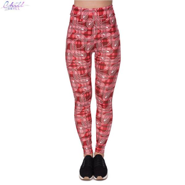 women's leggings chill skill unique design high waist legging tartan bandand printing women fitness fashion woman pants, Black
women's leggings chill skill unique design high waist legging tartan bandand printing women fitness fashion woman pants, Black
