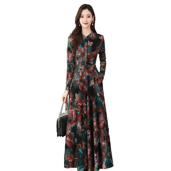 autumn winter womens x-long dress fashion print a-line women's long sleeve elegant vestidos high waist plus size 4xl h110 casual dresse, Black;gray
autumn winter womens x-long dress fashion print a-line women's long sleeve elegant vestidos high waist plus size 4xl h110 casual dresse, Black;gray