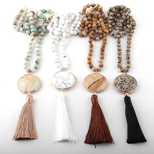 fashion bohemian jewelry semi precious stones long knotted matching stone links tassel necklaces for women ethnic necklace, Silver
fashion bohemian jewelry semi precious stones long knotted matching stone links tassel necklaces for women ethnic necklace, Silver