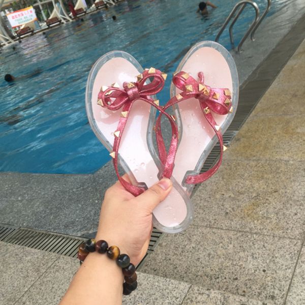 sandals bow rivet flat bottom flip flop summer outdoor beach fashion slippers brand luxury designer women's large q4un, Black
sandals bow rivet flat bottom flip flop summer outdoor beach fashion slippers brand luxury designer women's large q4un, Black