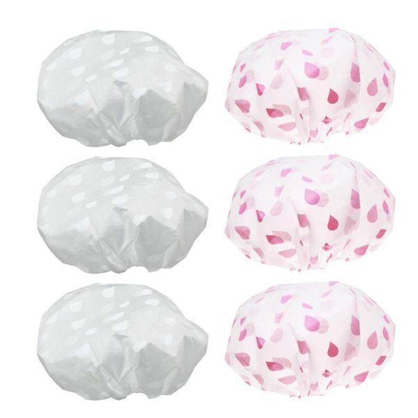 6pcs waterproof bath hat kitchen oliproof cap bathroom shower fashion (random style) caps
6pcs waterproof bath hat kitchen oliproof cap bathroom shower fashion (random style) caps