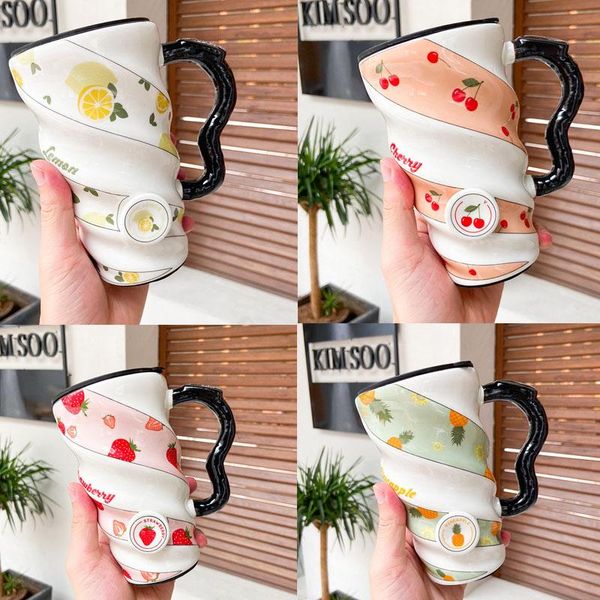 mugs 500ml creative fruit thread ceramic coffee mug with spoon and lid water cup valentine's day present strawberry milk
mugs 500ml creative fruit thread ceramic coffee mug with spoon and lid water cup valentine's day present strawberry milk