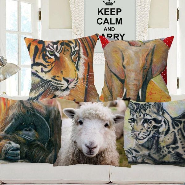 cushion/decorative pillow sheep curls color tiger gorilla elephant leopard cushion covers wild animals print decorative case
cushion/decorative pillow sheep curls color tiger gorilla elephant leopard cushion covers wild animals print decorative case