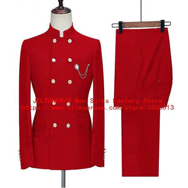 men's suits & blazers jeltoin african design red men stand collar costume homme wedding prom terno masculino slim fit groom tuxedos bla, White;black
men's suits & blazers jeltoin african design red men stand collar costume homme wedding prom terno masculino slim fit groom tuxedos bla, White;black