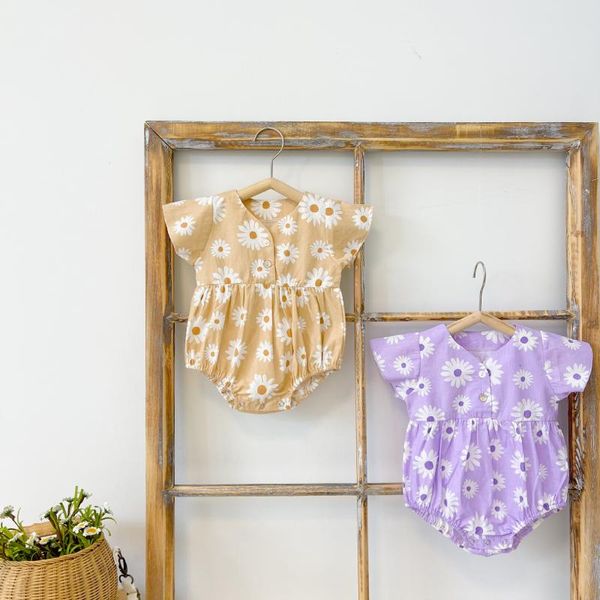 rompers cute baby girl summer toddler fashion daisy printed short sleeve bodysuits kid casual sweet thin bodysuit, Blue
rompers cute baby girl summer toddler fashion daisy printed short sleeve bodysuits kid casual sweet thin bodysuit, Blue