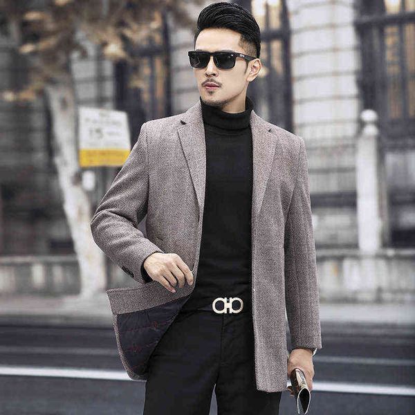 luxury men's suits blazers autumn winter 2021 cotton medium and long wool windbreaker thickened suit men's youth coat, White;black
luxury men's suits blazers autumn winter 2021 cotton medium and long wool windbreaker thickened suit men's youth coat, White;black