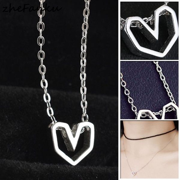pendant necklaces simple and sweet wind hollow peach heart necklace love couple tanabata valentine's day gift, Silver
pendant necklaces simple and sweet wind hollow peach heart necklace love couple tanabata valentine's day gift, Silver