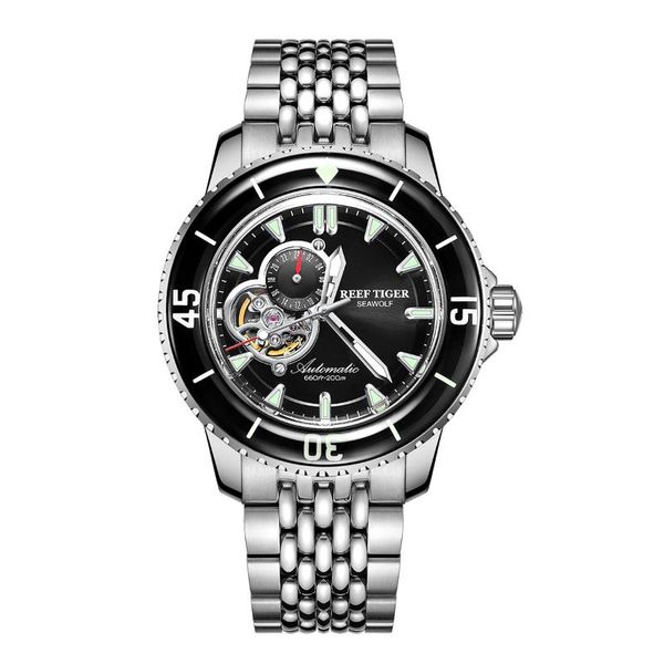 wristwatches reff tiger/rt brand mechanical movement sports diving watch for men waterproof luminous steel calendar rga3039, Slivery;brown
wristwatches reff tiger/rt brand mechanical movement sports diving watch for men waterproof luminous steel calendar rga3039, Slivery;brown