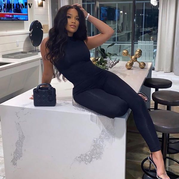 women's jumpsuits & rompers hhdmv 2021 summer fashion street casual sleeveless round neck zipper pure color simple long pants, Black;white
women's jumpsuits & rompers hhdmv 2021 summer fashion street casual sleeveless round neck zipper pure color simple long pants, Black;white