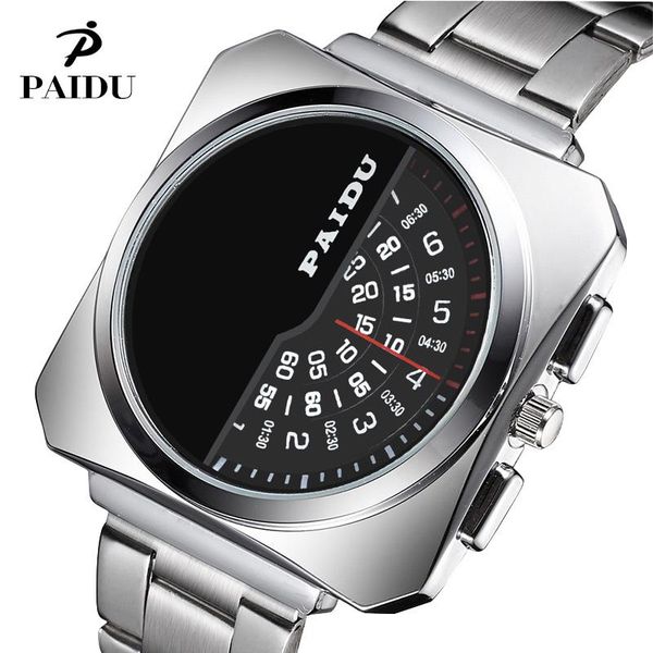 wristwatches 2021 paidu fashion creative digital pointer watch men military sports watches quartz reloj hombre relogio masculino, Slivery;brown
wristwatches 2021 paidu fashion creative digital pointer watch men military sports watches quartz reloj hombre relogio masculino, Slivery;brown