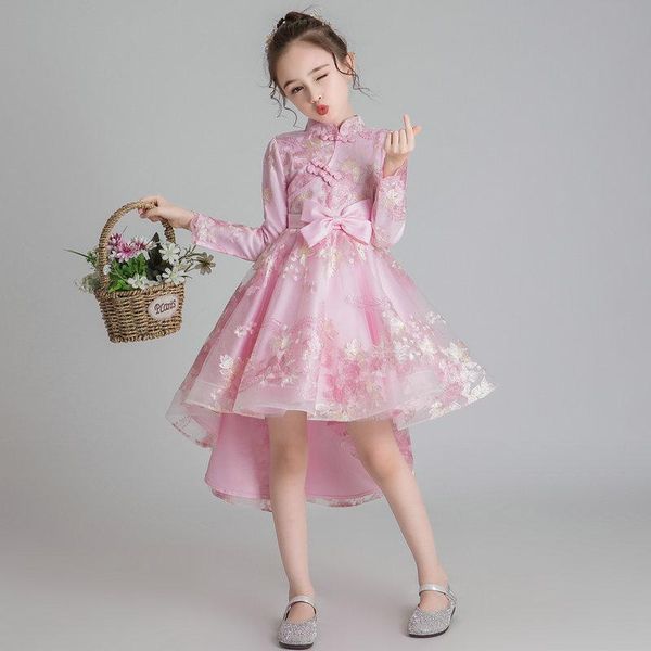ethnic clothing children cheongsam princess dress girls dresses puff skirt chinese style costumes guzheng performance host, Red
ethnic clothing children cheongsam princess dress girls dresses puff skirt chinese style costumes guzheng performance host, Red