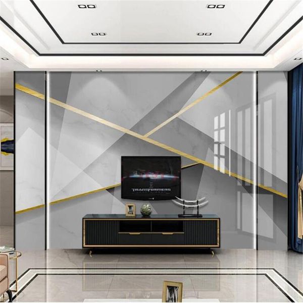 wallpapers milofi custom large wall paper modern light luxury atmosphere abstract geometric marble pattern tv background painting
wallpapers milofi custom large wall paper modern light luxury atmosphere abstract geometric marble pattern tv background painting