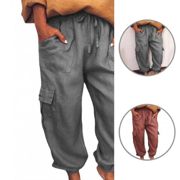 women's pants & capris stylish lace up ankle banded long trousers comfy elastic waist, Black;white
women's pants & capris stylish lace up ankle banded long trousers comfy elastic waist, Black;white