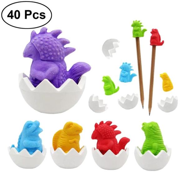 40pcs pencil eraser caps ers school supplies egg erasers stationery (assorted colors) refills, Black;red
40pcs pencil eraser caps ers school supplies egg erasers stationery (assorted colors) refills, Black;red