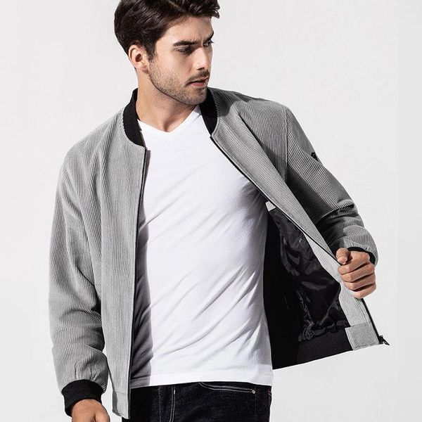 men's jackets casual warm corduroy jacket outerwear autumn fashion zipper slim solid v-neck outdoor cardigan coat overcoat, Black;brown
men's jackets casual warm corduroy jacket outerwear autumn fashion zipper slim solid v-neck outdoor cardigan coat overcoat, Black;brown