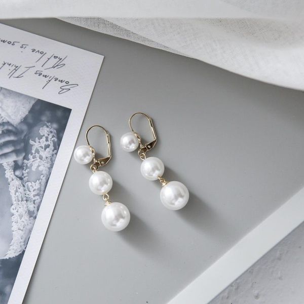 stud 2021 pendants 4.5cm three pearl tassel earrings for women with charm jewelry gift, Golden;silver
stud 2021 pendants 4.5cm three pearl tassel earrings for women with charm jewelry gift, Golden;silver