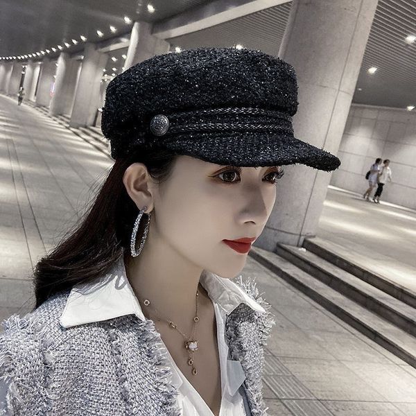 brand caps beret female xiaoxiangfeng flat navy hat british octagonal hat korean tide duck tongue autumn and winter children, Blue;gray
brand caps beret female xiaoxiangfeng flat navy hat british octagonal hat korean tide duck tongue autumn and winter children, Blue;gray
