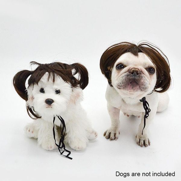 dog apparel cosplay party with strap prop wig gift funny black-brown portable outdoor halloween christmas polyester accessories
dog apparel cosplay party with strap prop wig gift funny black-brown portable outdoor halloween christmas polyester accessories