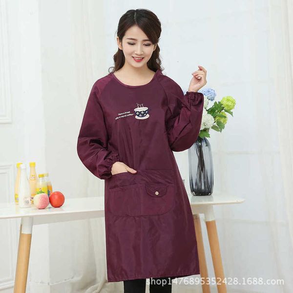 apronswaterproof long sleeve apron, oil and stain fashion coverlet, kitchen cooking, home cleaning, lace up reverse dressing
apronswaterproof long sleeve apron, oil and stain fashion coverlet, kitchen cooking, home cleaning, lace up reverse dressing