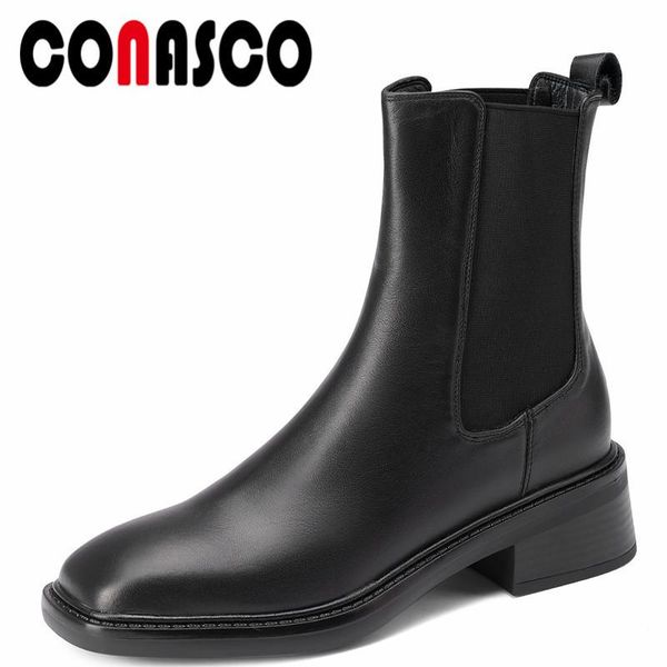 boots conasco concise women ankle autumn winter warm genuine leather causal prom office lady motorcycle shoes woman, Black
boots conasco concise women ankle autumn winter warm genuine leather causal prom office lady motorcycle shoes woman, Black
