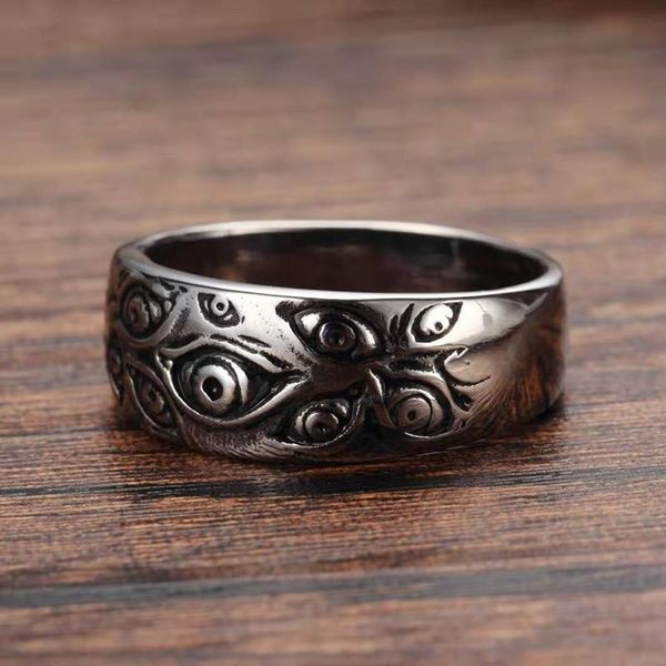 cluster rings demon eye design punk fashion for women men retro hip-hop personality ring engraved hipster, Golden;silver
cluster rings demon eye design punk fashion for women men retro hip-hop personality ring engraved hipster, Golden;silver
