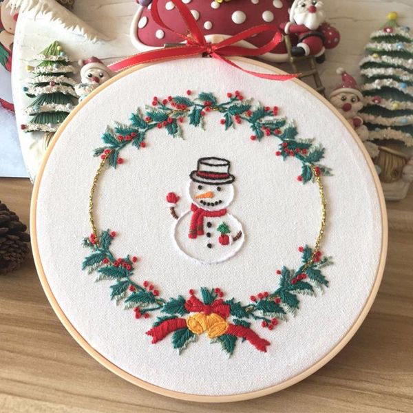 other arts and crafts diy christmas gift cartoon snowman elk pattern embroidery set needlework beginner round cross stitch kit sewing craft
other arts and crafts diy christmas gift cartoon snowman elk pattern embroidery set needlework beginner round cross stitch kit sewing craft