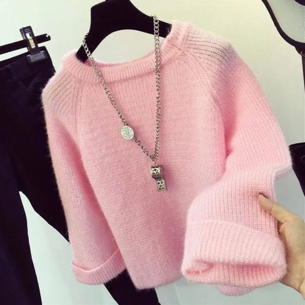 women's sweaters camisola de malha solta em torno do pescoo feminino simples pequeno estilo fresco elstico slido puxar pulver moda core, White;black
women's sweaters camisola de malha solta em torno do pescoo feminino simples pequeno estilo fresco elstico slido puxar pulver moda core, White;black