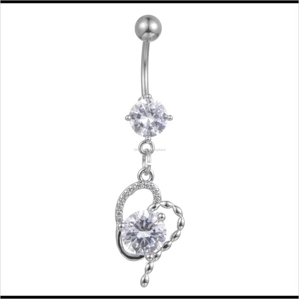 & bell drop delivery 2021 g0019 nice style button ring retail selling navel rings body piercing jewelry dangle accessories fashion charm 4fw, Silver
& bell drop delivery 2021 g0019 nice style button ring retail selling navel rings body piercing jewelry dangle accessories fashion charm 4fw, Silver