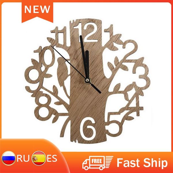 wall clock big creative wooden tree 22cm quartz wood silent work study room office bedroom living decoration clocks
wall clock big creative wooden tree 22cm quartz wood silent work study room office bedroom living decoration clocks