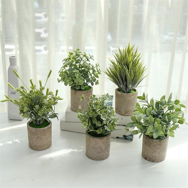 decorative flowers & wreaths 27cm mini plants bonsai home decor green artificial ornaments garden wedding decoration living room
decorative flowers & wreaths 27cm mini plants bonsai home decor green artificial ornaments garden wedding decoration living room
