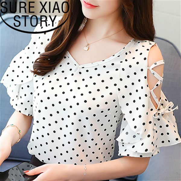 korean fashion clothing womens ladies white shirt chiffon blouse polka dot and blouses 2783 50 210510
korean fashion clothing womens ladies white shirt chiffon blouse polka dot and blouses 2783 50 210510