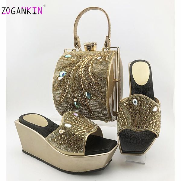 dress shoes golden color 2021 special nigerian designer african wedding and bag set ladies matching for party, Black
dress shoes golden color 2021 special nigerian designer african wedding and bag set ladies matching for party, Black