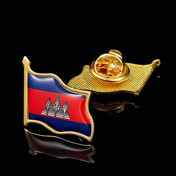 30pcs the kingdom of cambodia asian country national safety pin flag craft lapel badge w/ butterfly clip pin 1.9cm*2.1cm
30pcs the kingdom of cambodia asian country national safety pin flag craft lapel badge w/ butterfly clip pin 1.9cm*2.1cm