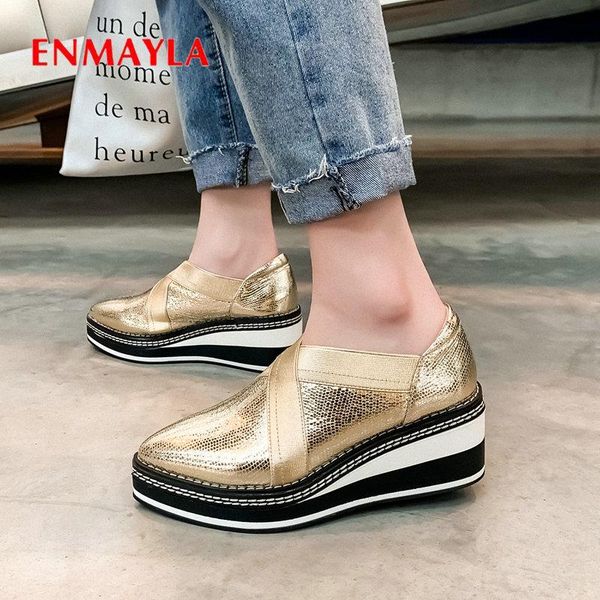 dress shoes enmayla 2021 fashion genuine leather round toe women casual slip-on ladies wedges heels sheepskin pumps 34-39, Black
dress shoes enmayla 2021 fashion genuine leather round toe women casual slip-on ladies wedges heels sheepskin pumps 34-39, Black