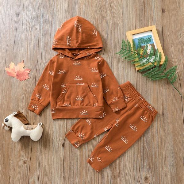 clothing sets 2pcs toddlers outfits, sun print hooded long sleeve sweatshirt + casual pants for baby girls, boys, 0-24 months, White
clothing sets 2pcs toddlers outfits, sun print hooded long sleeve sweatshirt + casual pants for baby girls, boys, 0-24 months, White