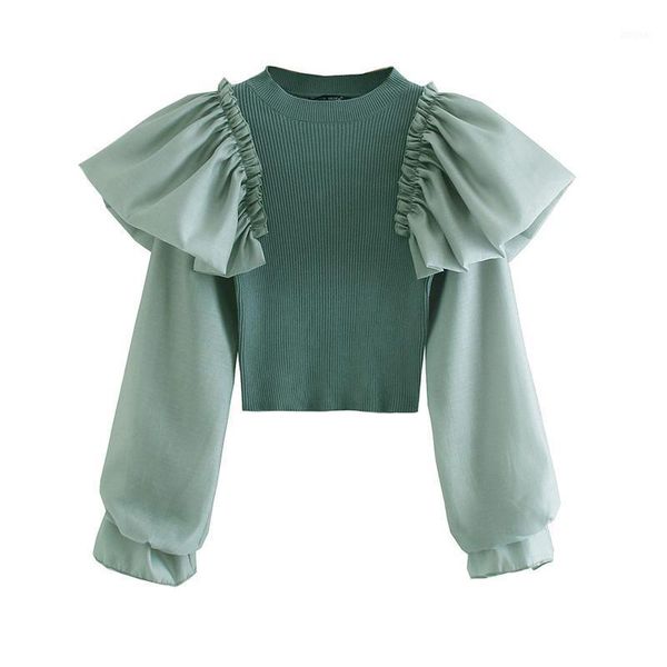 pullover women knitted sweater stitching lantern sleeves pull female lady jumpers sw026 women's sweaters, White;black
pullover women knitted sweater stitching lantern sleeves pull female lady jumpers sw026 women's sweaters, White;black