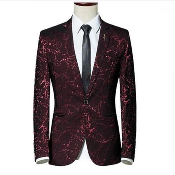 men's suits & blazers suit jacket men brand clothing 2021 blazer luxury print slim fit party dress jackets, White;black
men's suits & blazers suit jacket men brand clothing 2021 blazer luxury print slim fit party dress jackets, White;black