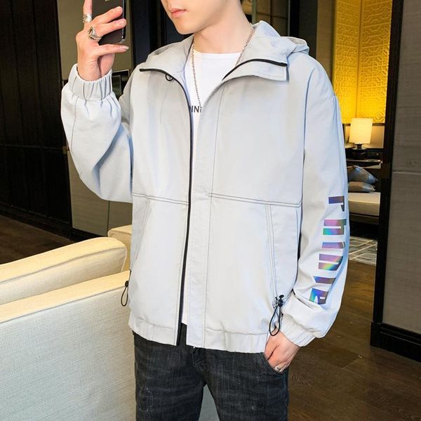 men's jackets spring tooling jacket trendy brand handsome student hooded gradient clothes ye12, Black;brown
men's jackets spring tooling jacket trendy brand handsome student hooded gradient clothes ye12, Black;brown