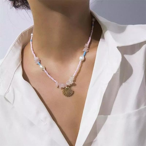 fashion ocean beach style shell pearl necklaces temperament fine women pendant necklace prom party jewelry, Silver
fashion ocean beach style shell pearl necklaces temperament fine women pendant necklace prom party jewelry, Silver