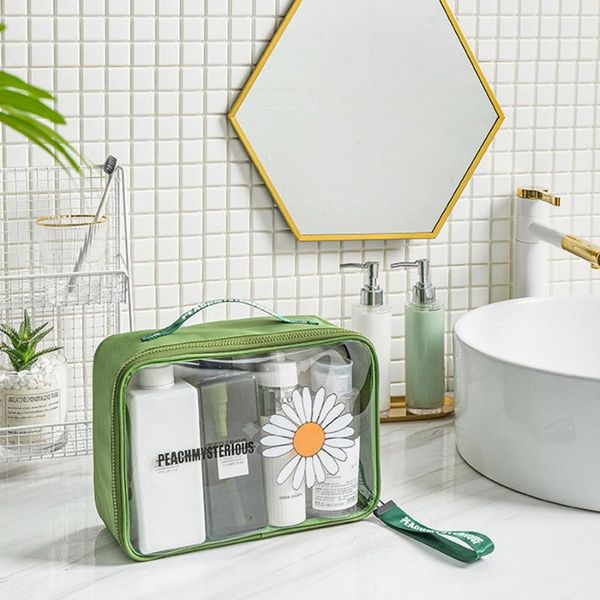 small daisy transparent cosmetic bag skin care products large-capacity portable fashion storage bagb608 duffel bags
small daisy transparent cosmetic bag skin care products large-capacity portable fashion storage bagb608 duffel bags