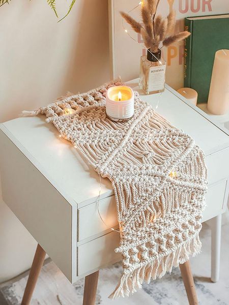 mats & pads macrame table runner handmade gorgeous handwoven wedding decoration with long ta
mats & pads macrame table runner handmade gorgeous handwoven wedding decoration with long ta
