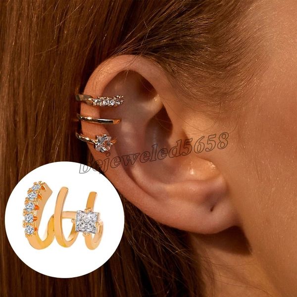 korean fashion screw back earrings for women zircon earring without hole jewelry fake earrings single ear bone clip accessories, Silver
korean fashion screw back earrings for women zircon earring without hole jewelry fake earrings single ear bone clip accessories, Silver