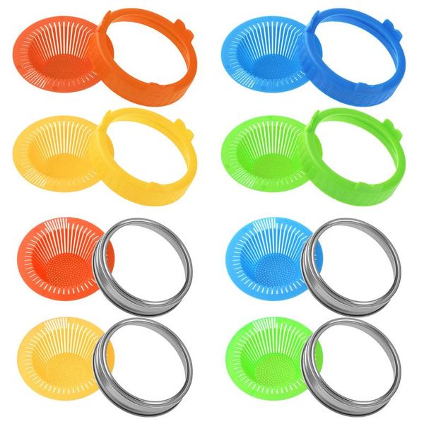 storage bottles & jars 2pcs 86mm wide mouth mason jar screen sprouting strainer lid kit for growing bean broccoli alfalfa salad sprouts lids
storage bottles & jars 2pcs 86mm wide mouth mason jar screen sprouting strainer lid kit for growing bean broccoli alfalfa salad sprouts lids