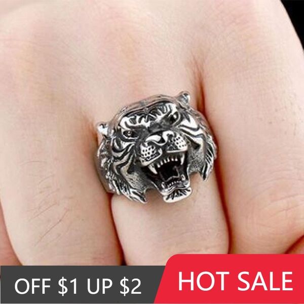 love ring popacc punk personality men's tiger exquisite animal jewelry titanium steel (size:8-11), Slivery;golden
love ring popacc punk personality men's tiger exquisite animal jewelry titanium steel (size:8-11), Slivery;golden