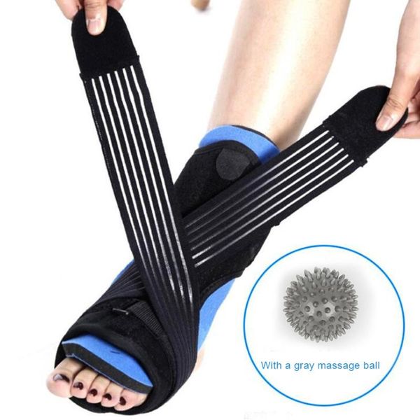 ankle fixed foot support droop corrector device anti-fracture with massage ball, Blue;black
ankle fixed foot support droop corrector device anti-fracture with massage ball, Blue;black