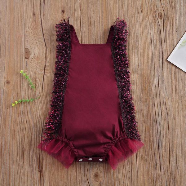 jumpsuits girl's one-piece tassels decoration romper sleeveless lace triangle crotch baby jumapsuit for daily party, Blue
jumpsuits girl's one-piece tassels decoration romper sleeveless lace triangle crotch baby jumapsuit for daily party, Blue
