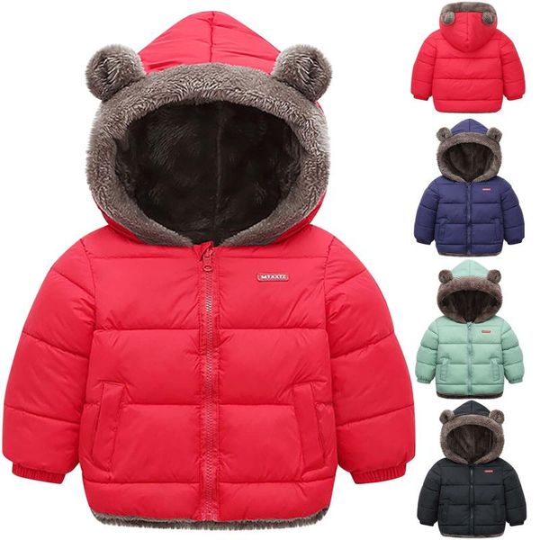 down coat kids cotton clothing thickened girls jacket baby winter warm zipper hooded costume boys outwear jyf, Blue;gray
down coat kids cotton clothing thickened girls jacket baby winter warm zipper hooded costume boys outwear jyf, Blue;gray